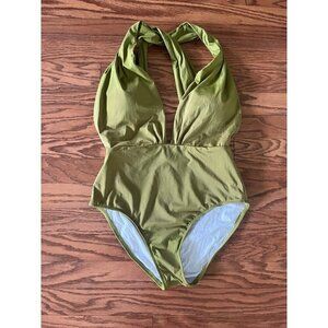 Green One Piece Swimsuit